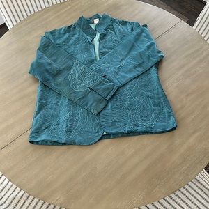 Silk Dinner Jacket by Anu Size XL